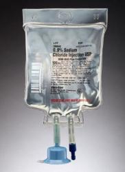  Saline 100 mL Bag w/ Vial Adaptor