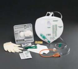 FOLEY TRAY 16FR CLOSED SYSTEM/POVIDONE