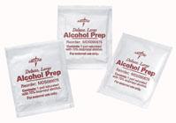 ALCOHOL PREP PADS MED.