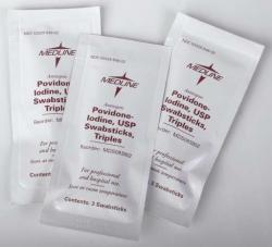PROVIDONE/IODINE SWABSTICKS  (pkg/3)